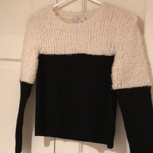 Milly Minis girls black sweater